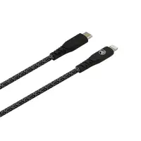 Cable de datos Tellur Green con certificación Apple MFI, Type-C a Lightning