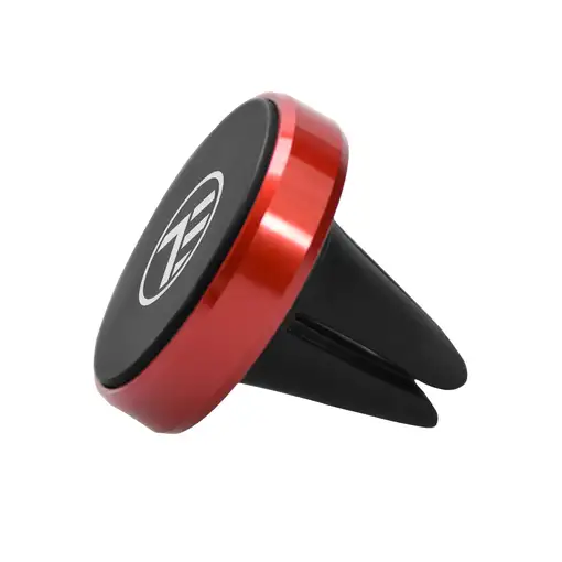 Soporte para Teléfono para Coche Magnético MCM4, Ventilación de Aire, Rojo