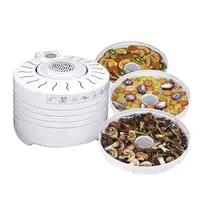 Deshidratador Alimentos, 5 Bandejas, Seca Frutas, Verduras, Carne, MPM, MSG-01