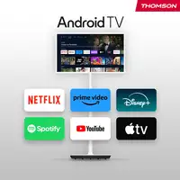 TV LED 32\ PORTATIL THOMSON 32HA4M44 , 4 horas, Smart Tv ANDROID