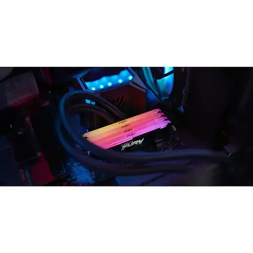 Kingston Technology FURY Beast 16GB 3200MT/s DDR4 CL16 DIMM 1Gx8 RGB