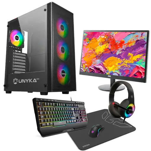 Epical-Q Pack Mplus91 AMD Ryzen 5 4500, 32GB, 1TB SSD + RTX 3050 + W11P