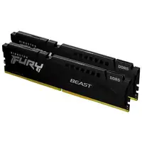 Kingston Technology FURY Beast 16GB 5200MT/s DDR5 CL40 DIMM (Kit de 2) Black