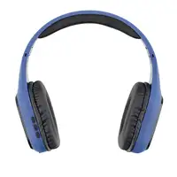 Auriculares Bluetooth supraaurales Tellur Pulse con micrófono, color azul
