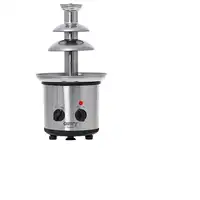 Fuente de Chocolate, Acero Inoxidable, 3 pisos, Capacidad 650 ml, CR4488, Camry