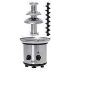 Fuente de Chocolate, Acero Inoxidable, 3 pisos, Capacidad 650 ml, CR4488, Camry