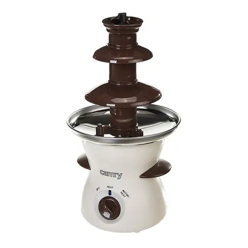 Fuente Chocolate Eléctrica, Cascada 3 Niveles, Capacidad 0,5 Kg, CR 4457, Camry