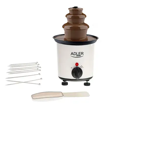 Adler AD 4487 chocolateras Negro, Marrón, Blanco 30 W