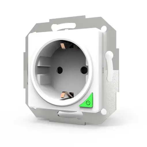 Enchufe de pared Tellur Smart WiFi, 3000W, 16A, blanco