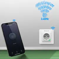 Enchufe de pared Tellur Smart WiFi, 3000W, 16A, blanco