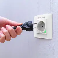 Enchufe de pared Tellur Smart WiFi, 3000W, 16A, blanco