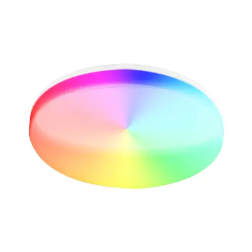Tellur Smart WiFi Plafón de Techo, RGB, blanco/cálido,redondo, Blanco