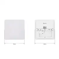 Tellur Smart WiFi Plafón de techo, RGB, blanco/cálido, cuadrado, blanco
