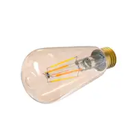 Bombilla de filamento Tellur Smart WiFi E27, 6W, ámbar, blanco/cálido, atenuador