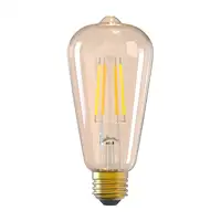 Bombilla de filamento Tellur Smart WiFi E27, 6W, ámbar, blanco/cálido, atenuador