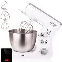 Robot Batidora Amasadora Repostería, 4 Litros, 6 Velocidades,  AD4216B, Adler