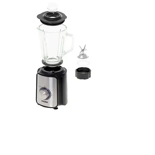 Batidora de Vaso, Jarra Cristal 1,5 Litros, 1000W, 2 Velocidades, MS 4080, Mesko