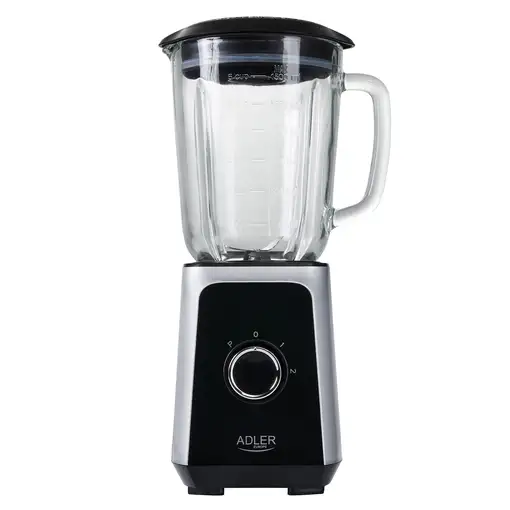 Batidora Vaso Americana, Jarra Cristal 1,5L, 2 Velocidades,Picahielo,AD4076, Adler