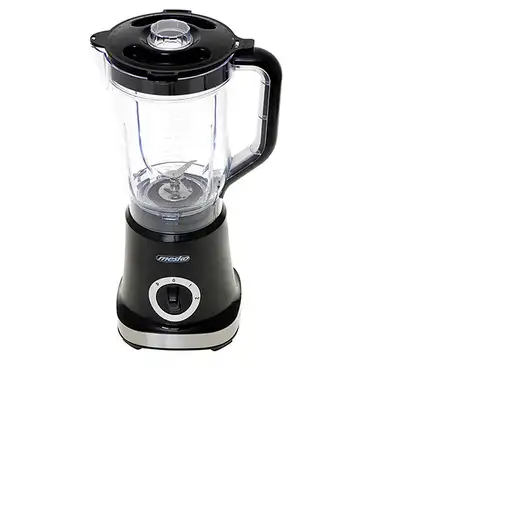 Mesko Home MS 4079b 1,8 L Batidora de vaso 500 W Negro, Acero, Transparente