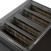 Tostadora Retro Doble 1500W Negro/Plata Dayron