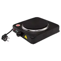 Hornillo Eléctrico, Zona Cocinado 15,4 cm, Compacto, Ideal Camping MS 6508, Mesko