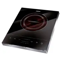 Placa Vitrocerámica Inducción Portátil,10 Niveles Potencia,Temporizador,MPM,MKE-06