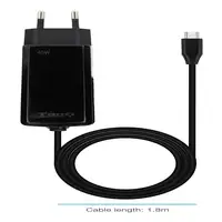 TooQ Cargador de portátil GAN USB-C PD 45W, Negro