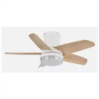 Fabrilamp 207991568 ventilador Haya, Blanco
