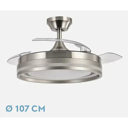 Fabrilamp 208691303 ventilador Níquel