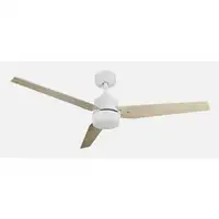 Fabrilamp 212391368 ventilador Haya, Blanco