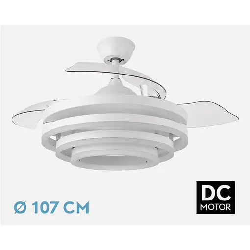 Fabrilamp 183193401 ventilador Blanco