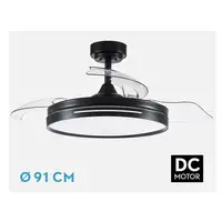 Fabrilamp MICENAS Negro