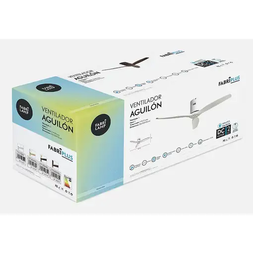 Fabrilamp 128290301 ventilador Blanco