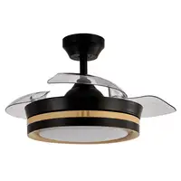 Fabrilamp Viper Negro, Transparente, Madera
