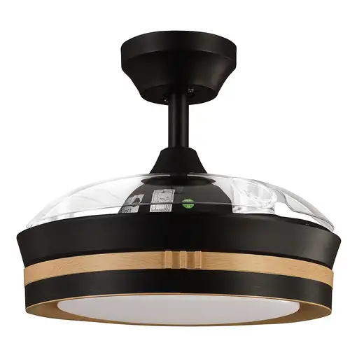 Fabrilamp Viper Negro, Transparente, Madera