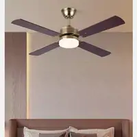 Fabrilamp 173591414 ventilador Color cereza, Oro, Nuez