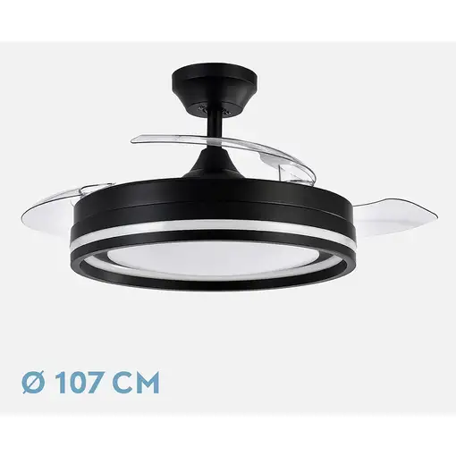Fabrilamp 208691309 ventilador Negro