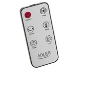 Adler AD 7738 calefactor eléctrico Interior Blanco 2000 W Ventilador eléctrico