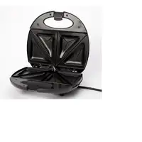 Adler AD 3015 sandwichera 750 W Negro, Plata