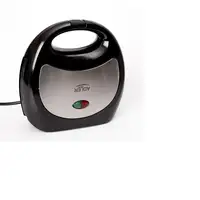 Adler AD 3015 sandwichera 750 W Negro, Plata
