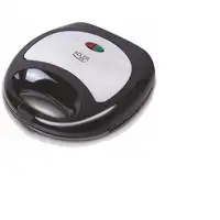 Adler AD 3015 sandwichera 750 W Negro, Plata