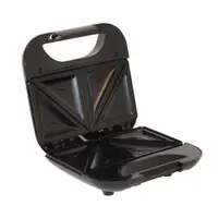 MPM MOP-19M sandwichera 750 W Negro, Acero inoxidable