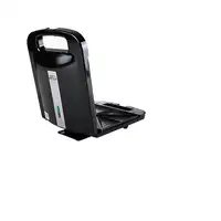 Adler AD 3055 sandwichera 2000 W Negro, Plata