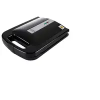 Adler AD 3055 sandwichera 2000 W Negro, Plata