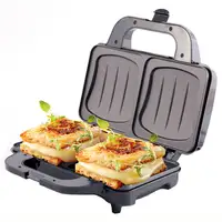 Sandwichera, 2 Sandwiches XL, Placas Antiadherentes, Termostato, CR3054, Camry
