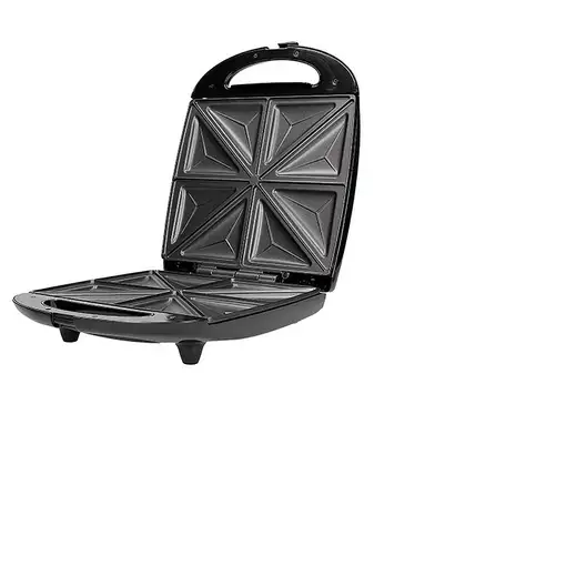 Sandwichera, 4 Sandwiches XXL, Placas Antiadherentes, CR 3023, Camry
