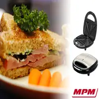 Sandwichera, 2 Sandwiches, Placas Antiadherentes, Tostado Perfecto, MOP-26M, MPM