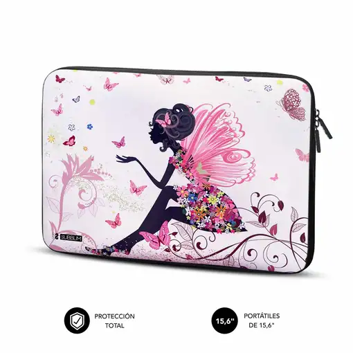 Funda Ordenador Neopreno Trendy Sleeve Neo Hada 15.6\