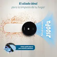Grunkel robot aspirador i-Dancereasy 2100pa succión y 2400mAh batería