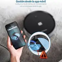 Grunkel robot aspirador i-Dancereasy 2100pa succión y 2400mAh batería
